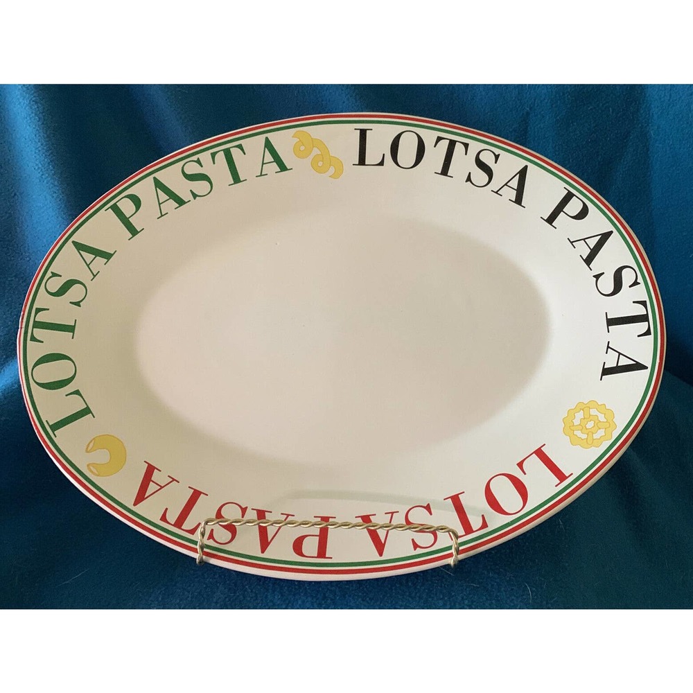 Lotsa Pasta Oval Platter